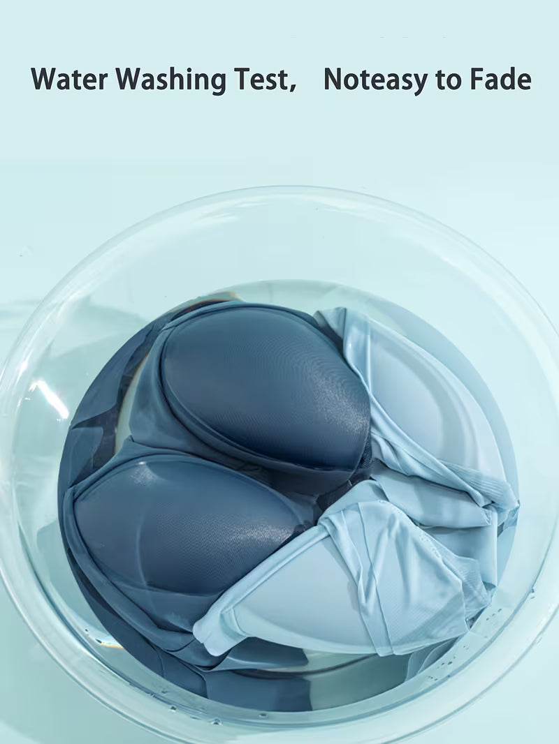 Women’s Wire-Free Crossover Comfort Bra with Breathable Mesh
